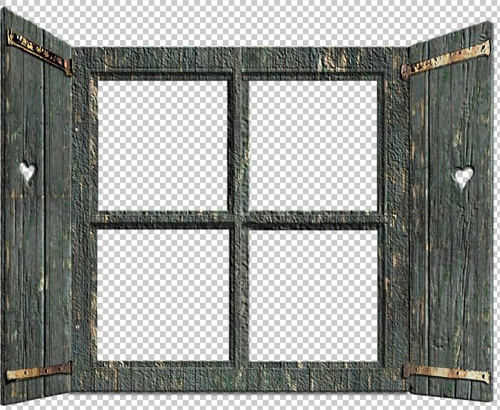 窗镜门 旧窗户 灰色木窗格栅png剪贴画框架 玻璃 复古 窗口 木材 模板下载 素材id 其它元素 设计素材 第一素材网